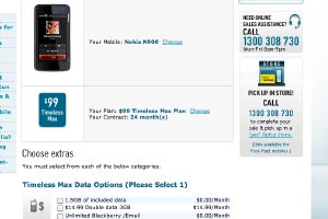 Optus screenshot
