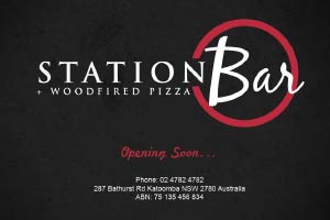 Station Bar website screenshot